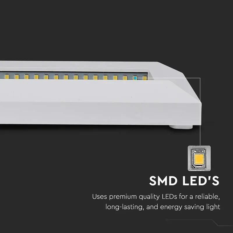 Corp Iluminat LED pentru Scari 3W 4000K Alb Neutru - Alb