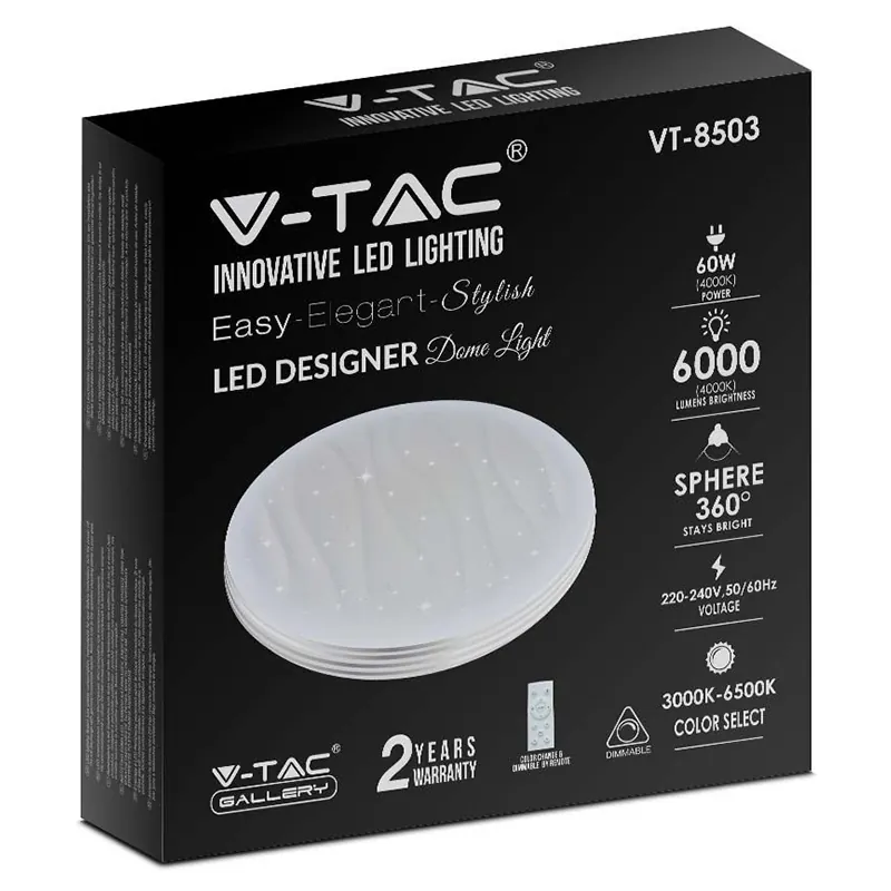Aplica LED 30/60/30W 3IN1 Dimabil cu Telecomanda