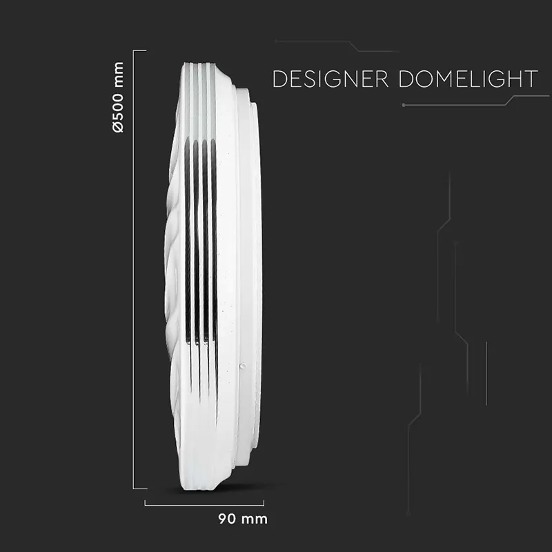 Aplica LED 30/60/30W 3IN1 Dimabil cu Telecomanda