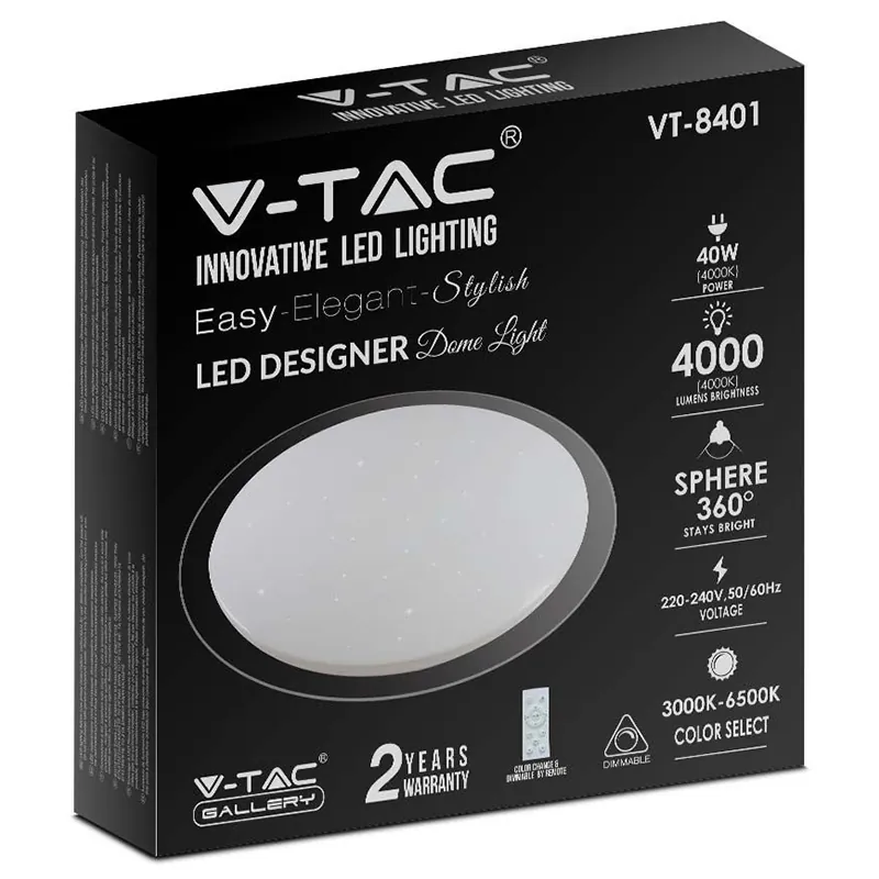 Aplica LED 40W 3IN1 Dimabil cu Telecomanda