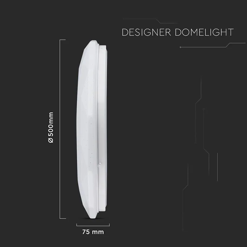 Aplica LED 30/60/30W 3IN1 Dimabil cu Telecomanda
