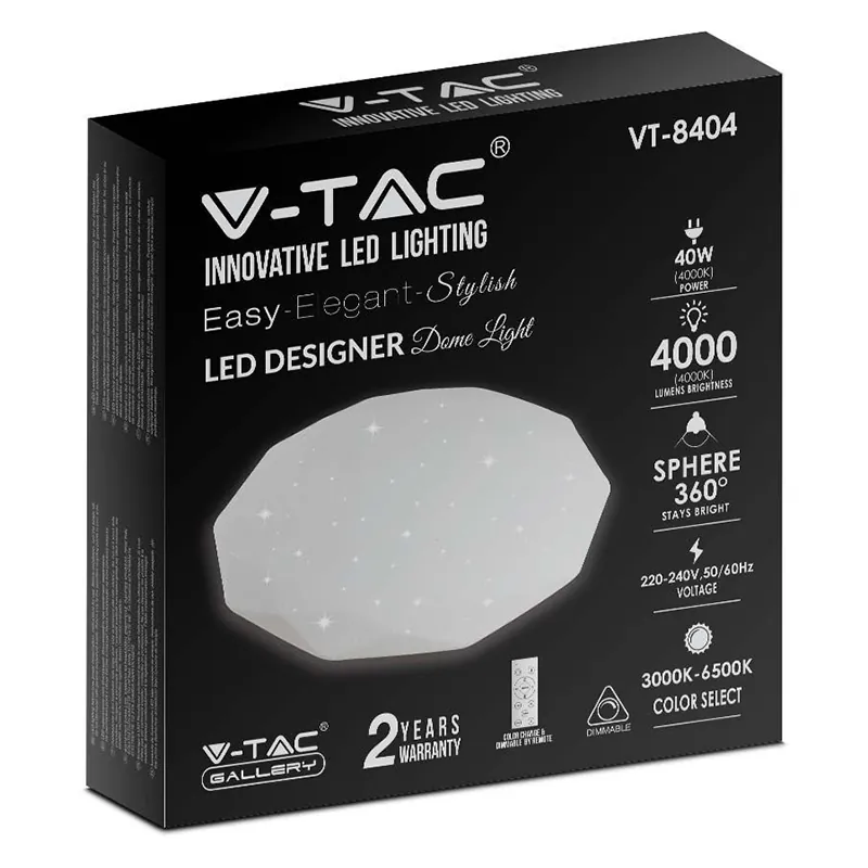 Aplica LED 20/40/20W 3IN1 Dimabil cu Telecomanda