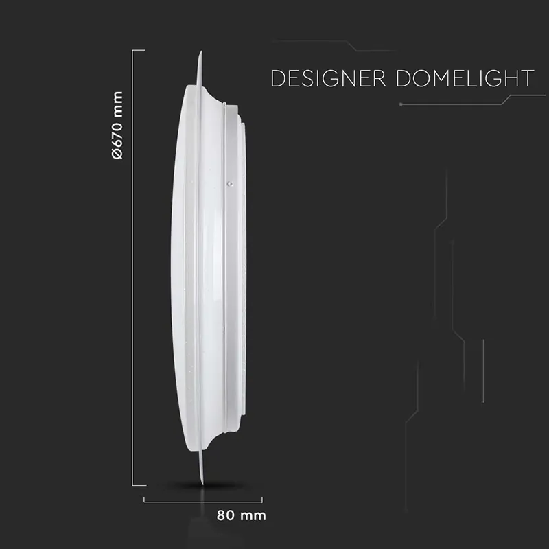 Aplica LED 36/72/36W 3IN1 Dimabil cu Telecomanda