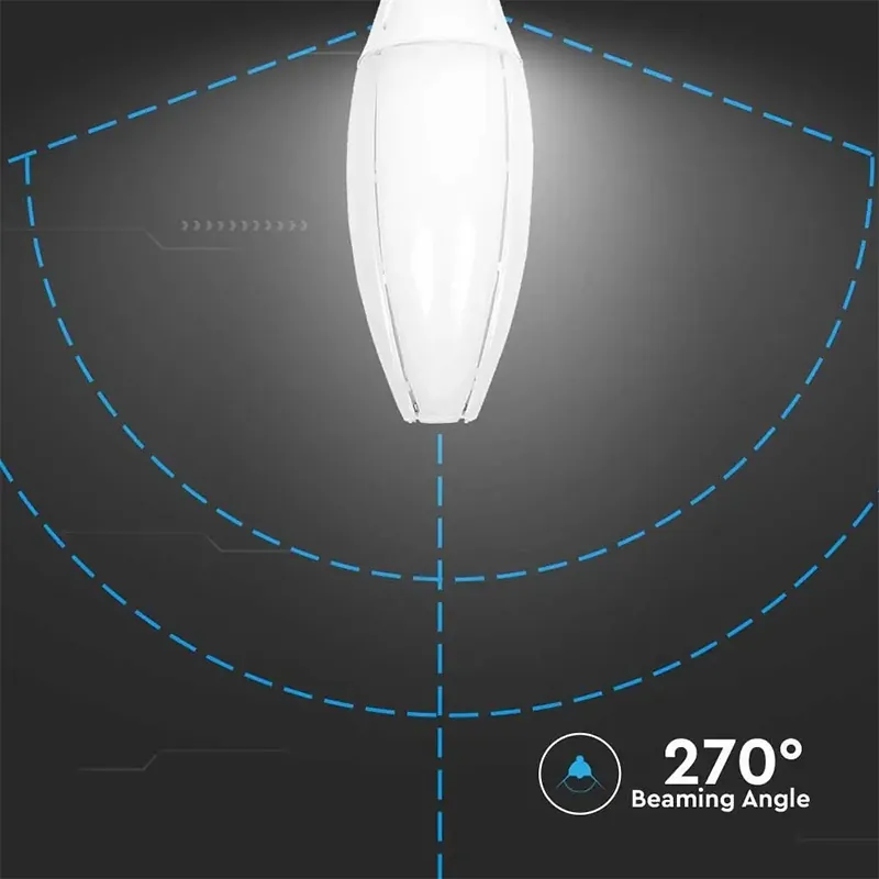 Bec LED E40 60W 4000K Alb Neutru, Cip Samsung