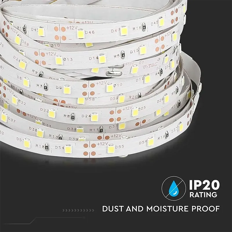 Banda LED SMD3528 60LED/M Albastru IP20 5M