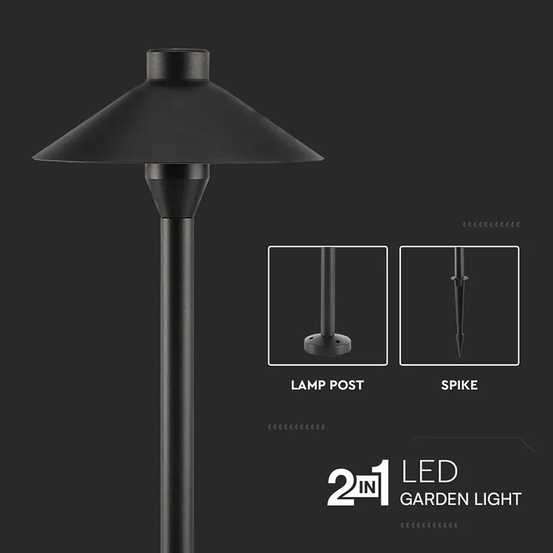 Lampa LED 7W Exterior Tip Stalp/Tarus IP65 3000K