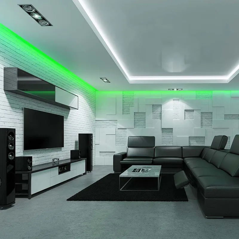Banda LED SMD3528 60LED/M Verde IP65 5M