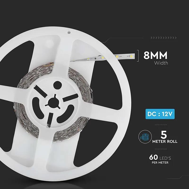 Banda LED SMD3528 60LED/M 4000K IP20 5M