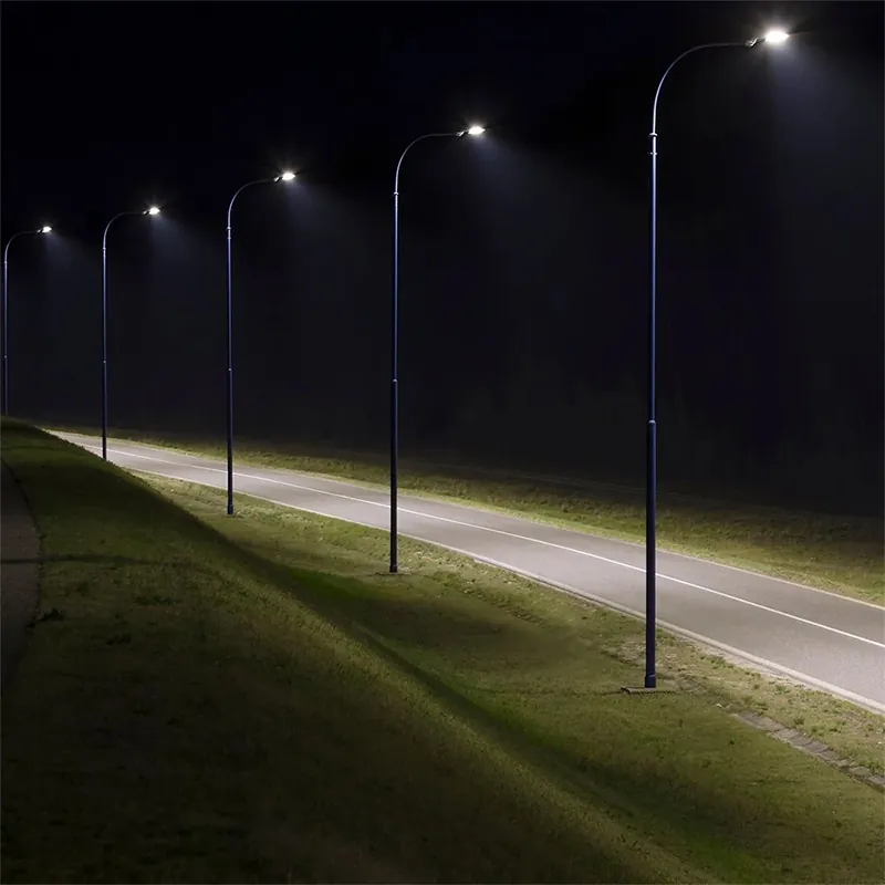 Corp Iluminat Stradal Slim LED 100W cu Senzor 4000K Cip Samsung