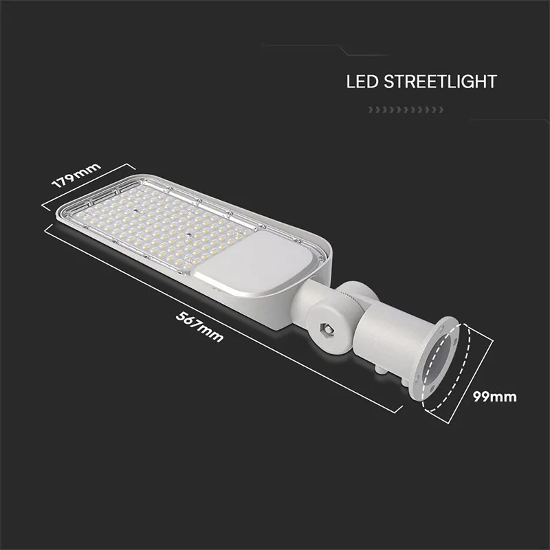 Corp Iluminat Stradal Slim LED 100W cu Senzor 4000K Cip Samsung