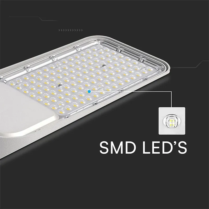 Corp Iluminat Stradal Slim LED 100W cu Senzor 4000K Cip Samsung