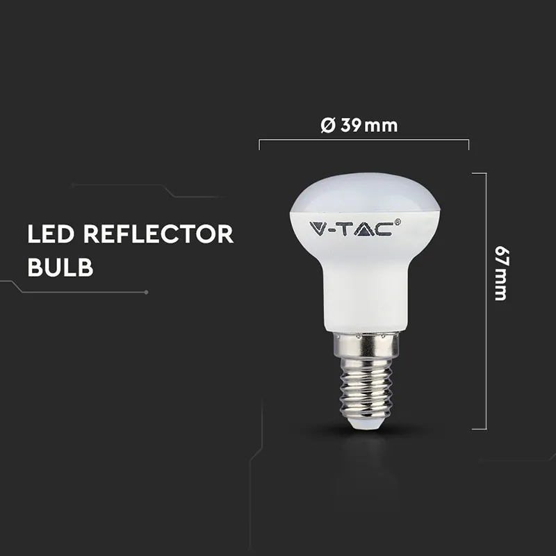 Bec LED R39 E14 2.9W 6500K Alb Rece, Cip Samsung