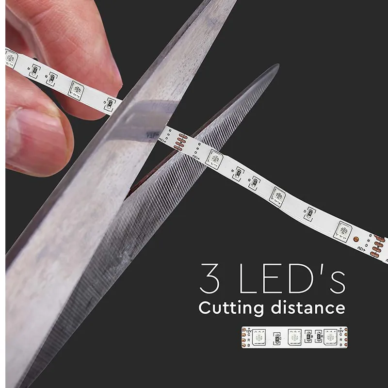 Banda LED SMD5050 30LED/M RGB IP20 5M