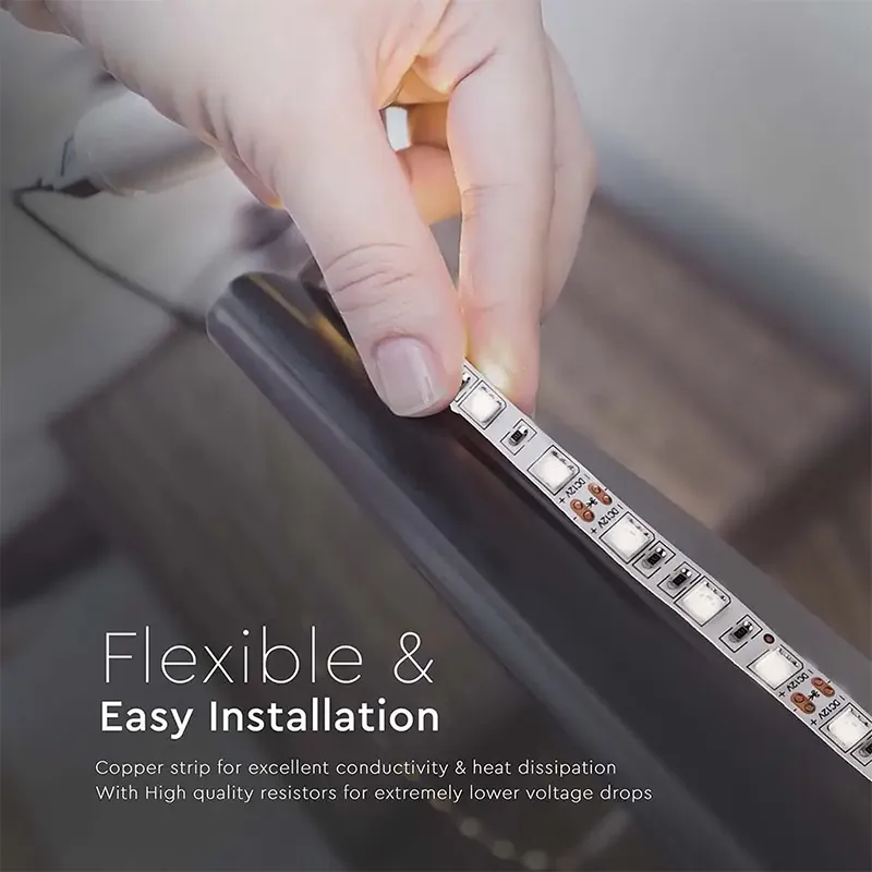 Banda LED SMD5050 60LED/M 6000K IP20 5M