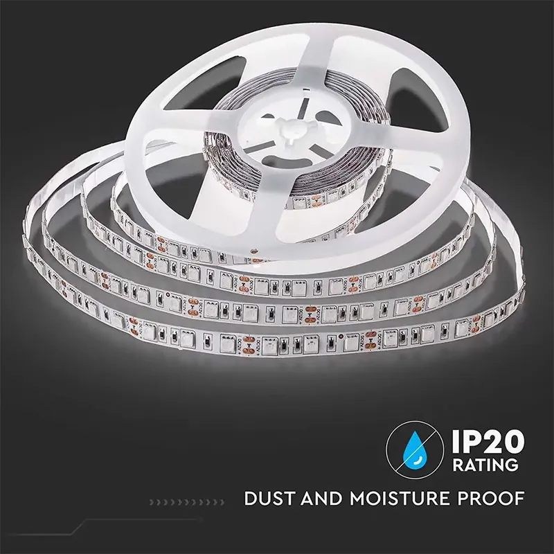 Banda LED SMD5050 60LED/M 6000K IP20 5M