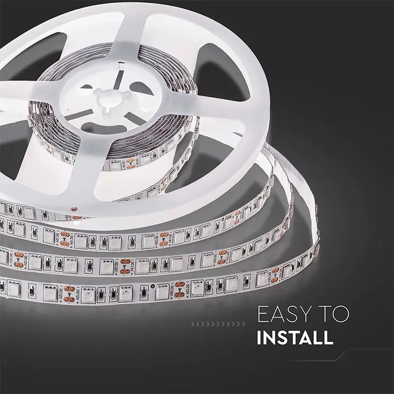 Banda LED SMD5050 60LED/M 6000K IP20 5M