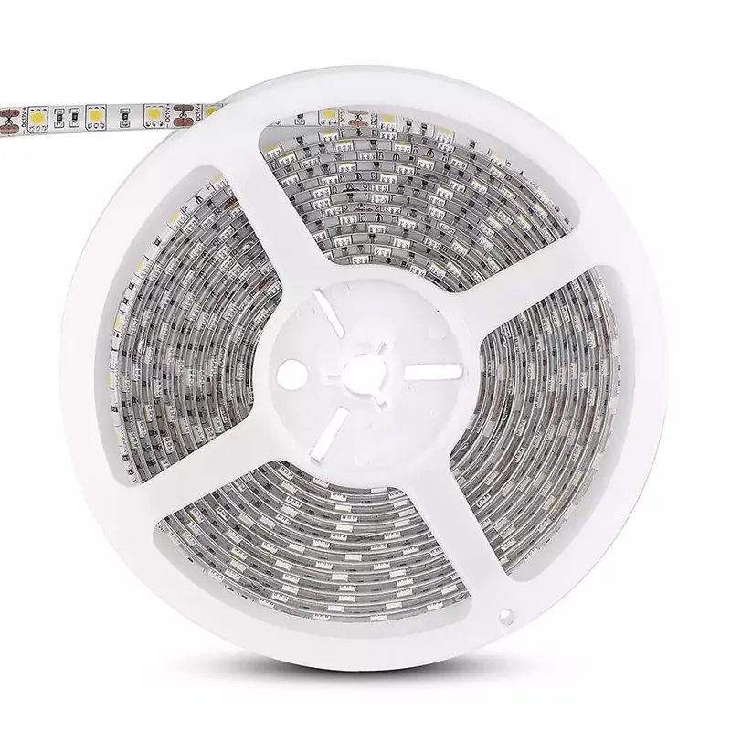 Banda LED SMD5050 60LED/M 6400K IP65 5M