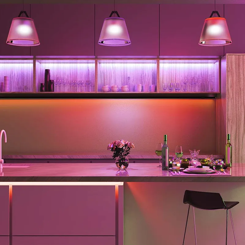 Banda LED SMD5050 60LED/M Galben IP20 5M