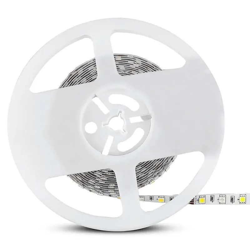 Banda LED SMD5050 60LED/M RGB + Alb Rece IP20 5M