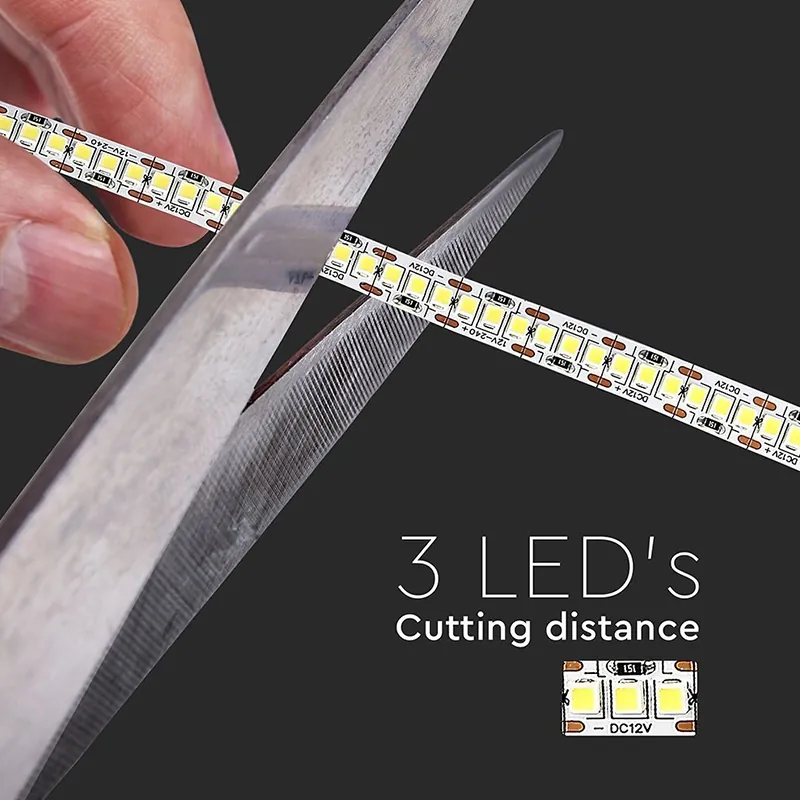 Banda LED SMD2835 240LED/M 4500K IP20 5M
