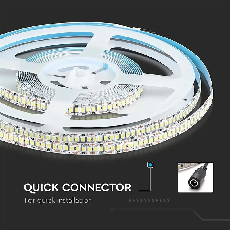 Banda LED SMD2835 240LED/M 6400K IP20 5M