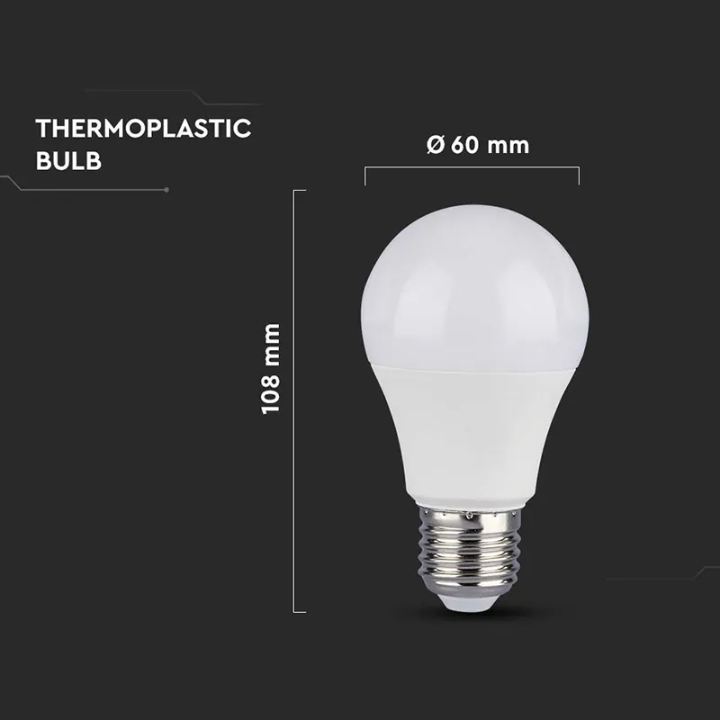 Bec LED A60 E27 8.5W 4000K Alb Neutru Cip Samsung