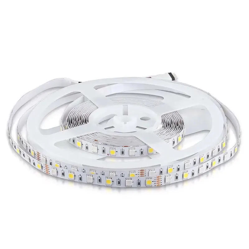 Kit Banda LED SMD5050 RGB+W 6000K 60LED/M IP20 5M