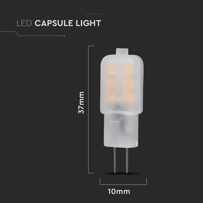 Bec LED G4 1.1W 12V 6400K Alb Rece, Cip Samsung