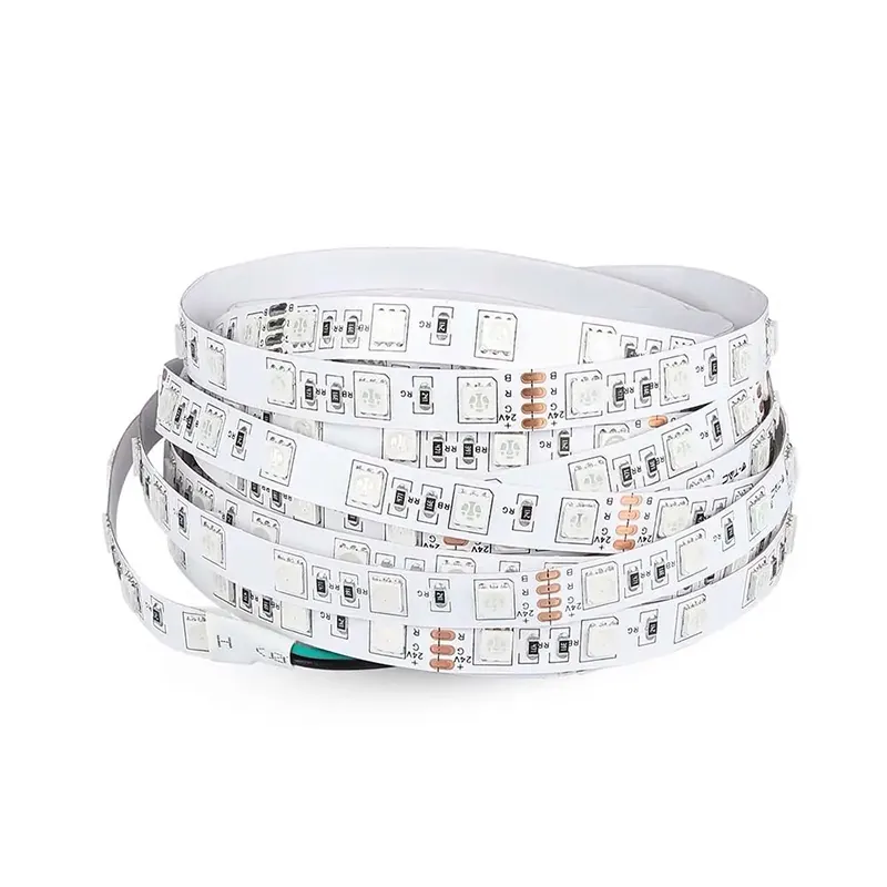 Banda LED SMD5050 24V 60LED/M 6400K IP20 5M