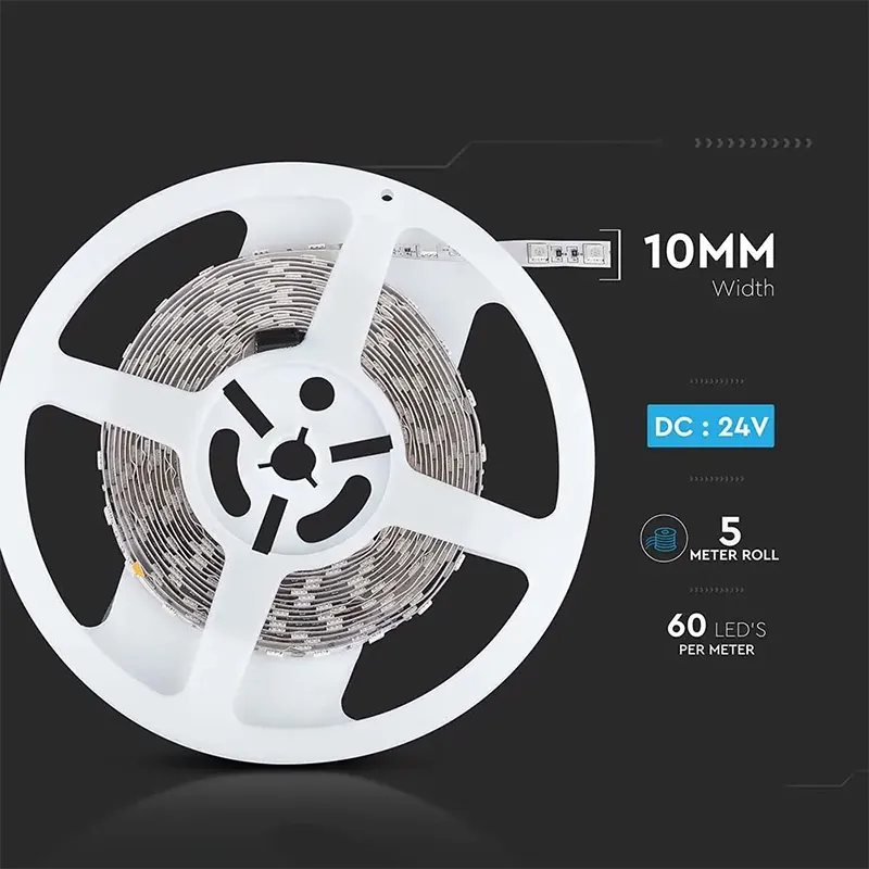 Banda LED SMD5050 24V 60LED/M 6400K IP20 5M