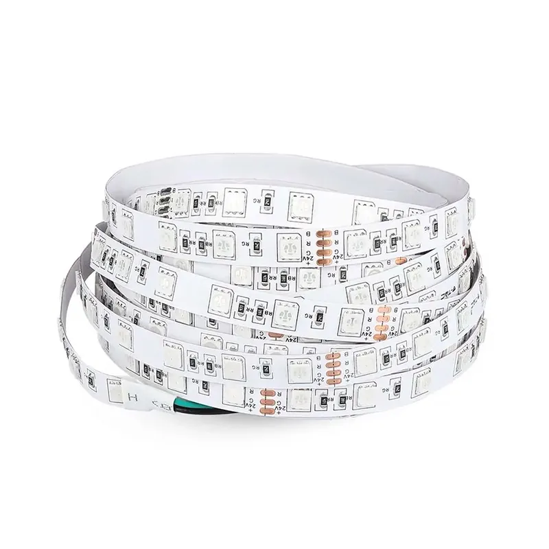 Banda LED SMD5050 24V 60LED/M 3000K IP20 5M