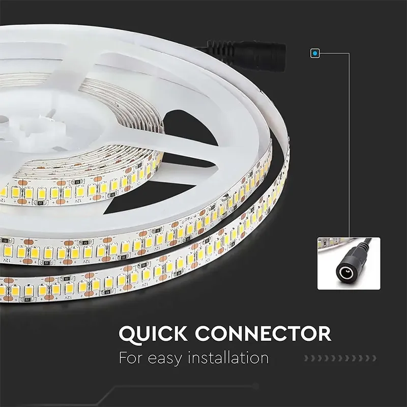 Banda LED SMD2835 204LED/M 4000K IP20 5M
