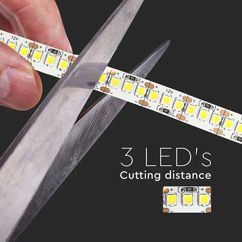 Banda LED SMD2835 204LED/M 6400K IP20 5M