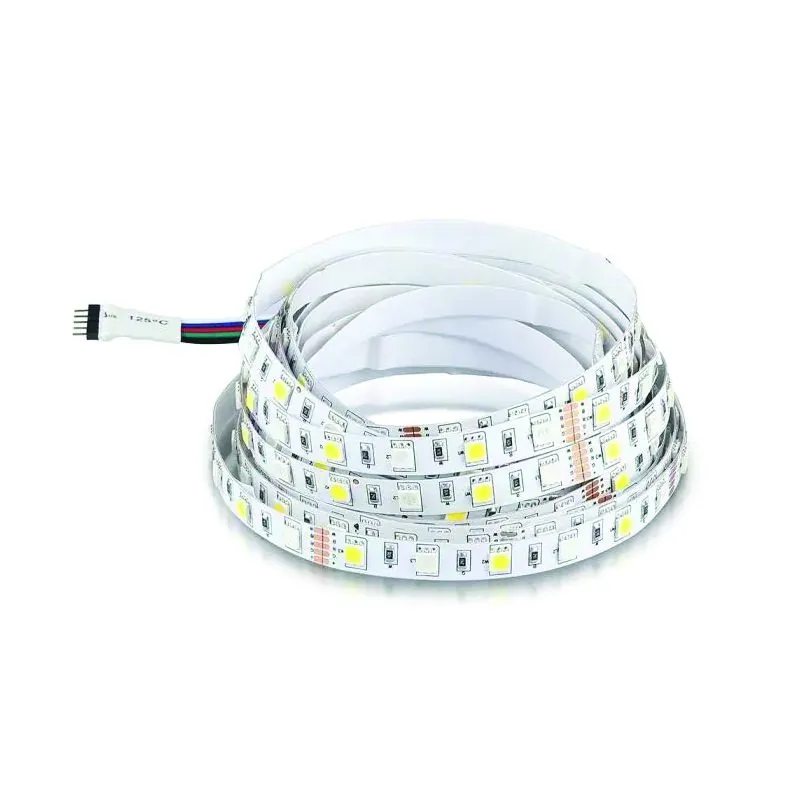 Banda LED SMD5050 60LED/M RGB + Alb Cald P20 5M