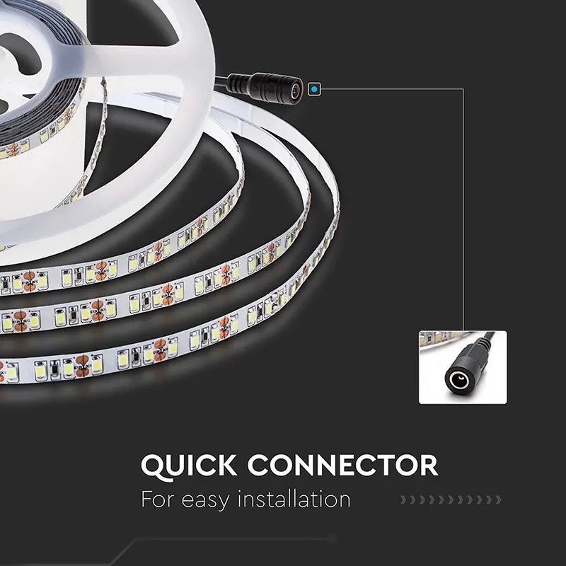 Banda LED SMD2835 24V 168LED/M 4000K IP20 5M