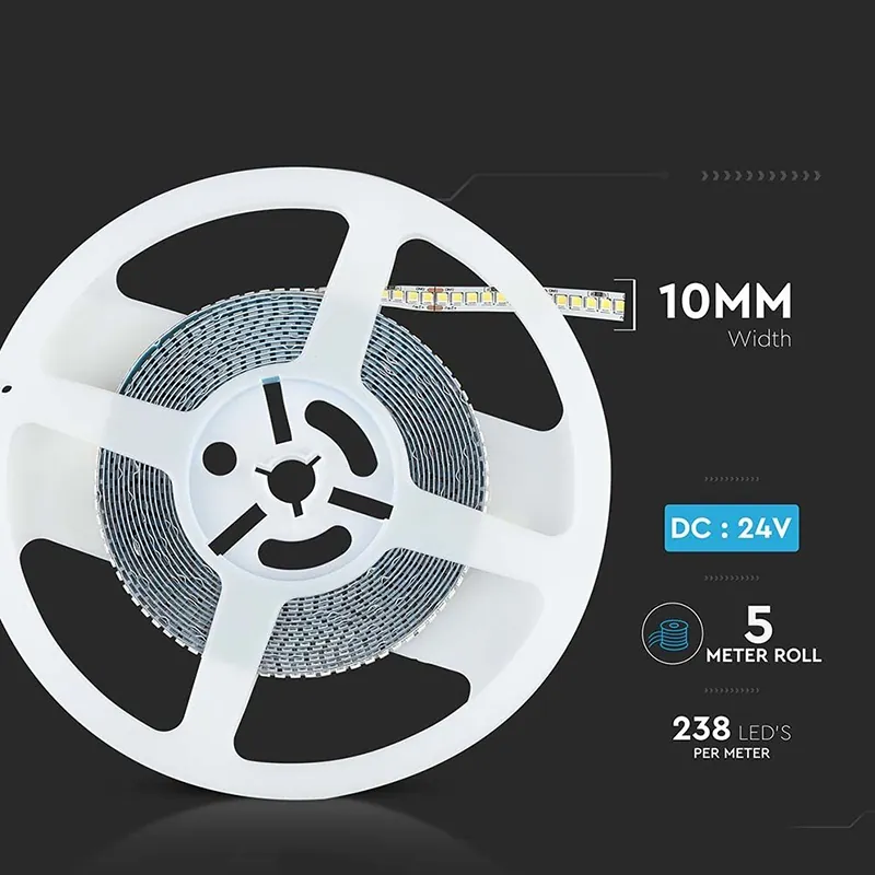 Banda LED SMD2835 24V 3000K IP20 5M