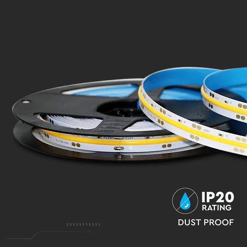 Banda LED COB 24V 6400K IP20 5M