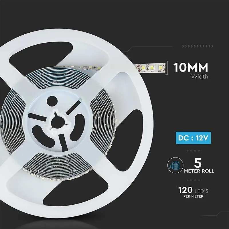 Banda LED SMD2835 120LED/M 4000K IP20 5M Cip Samsung