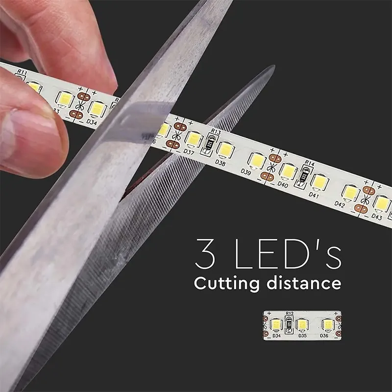 Banda LED SMD2835 120LED/M 4000K IP20 5M Cip Samsung