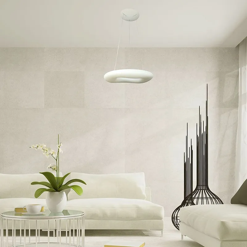 Pendul Tavan LED Rotund 38W 3IN1 Dimabil