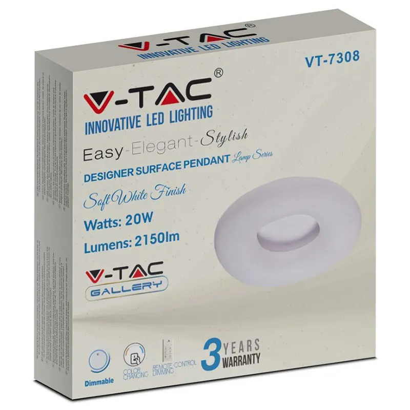 Aplica LED Rotunda 22W Dimabil 3IN1