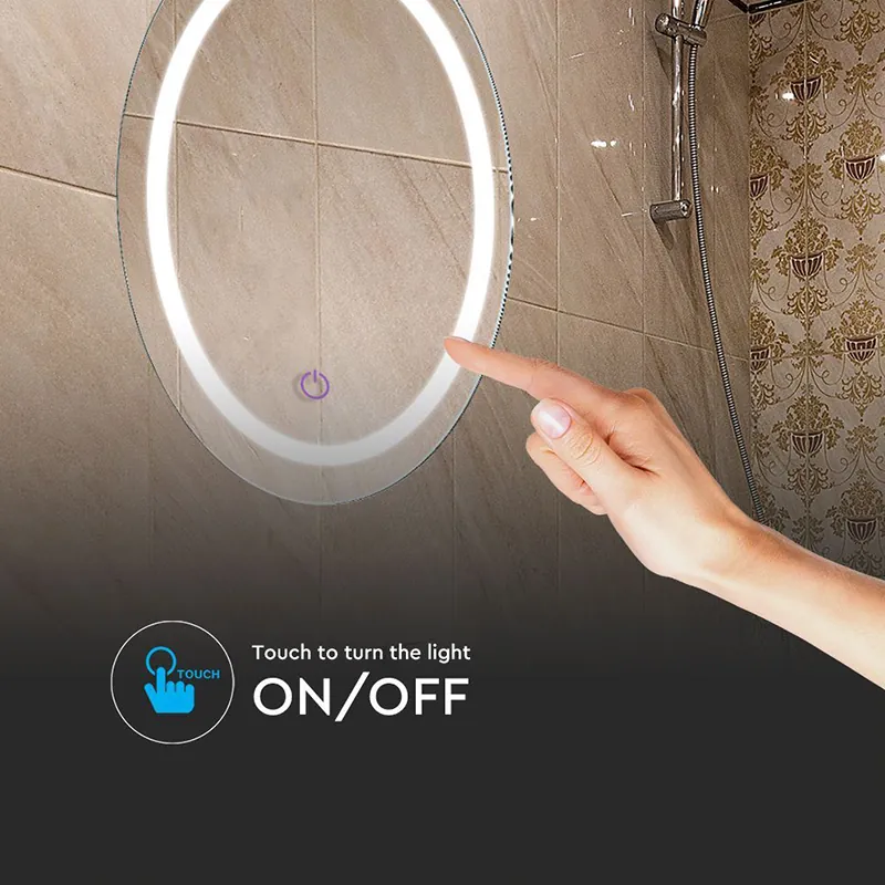 Oglinda Iluminata LED 25W 3 in 1 IP44 Anti Aburire