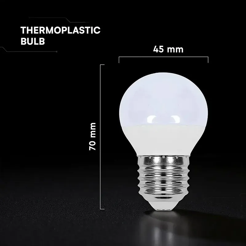 Bec LED G45 E27 3.7W 4000K Alb Neutru Cip Cree