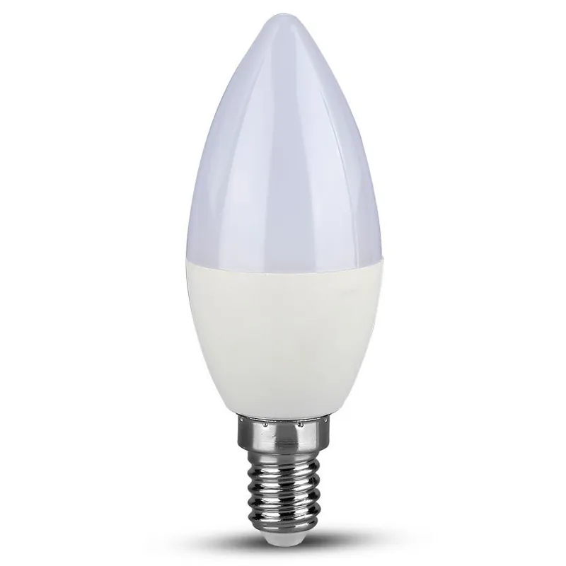 Bec LED E14 4.5W 6500K Alb Rece