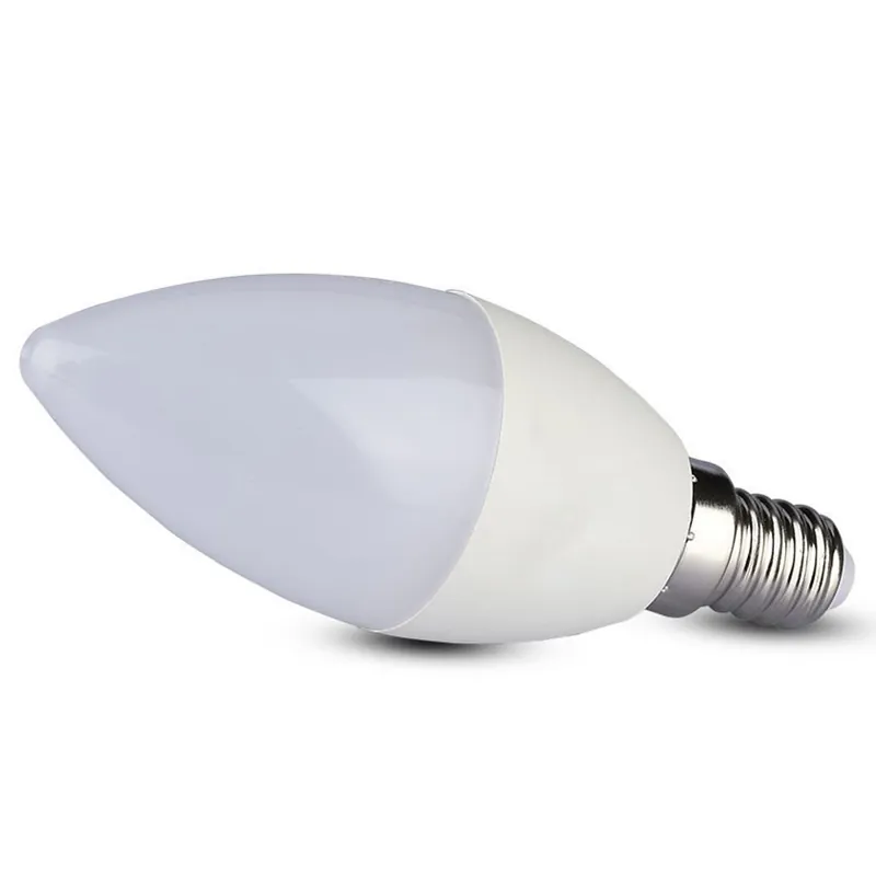 Bec LED E14 4.5W 6500K Alb Rece