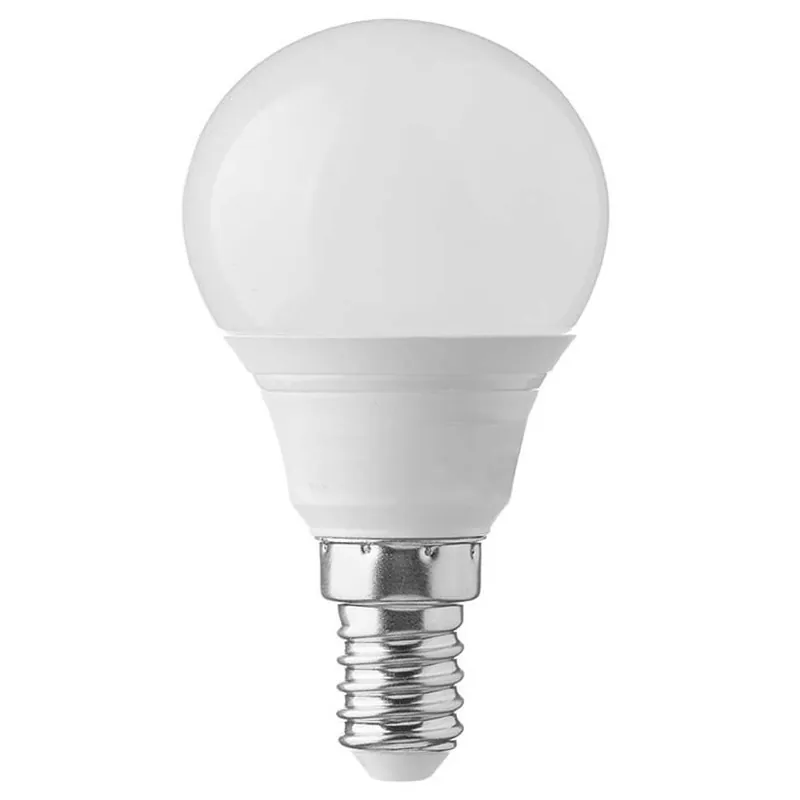 Bec LED E14 P45 4.5W 3000K Alb Cald
