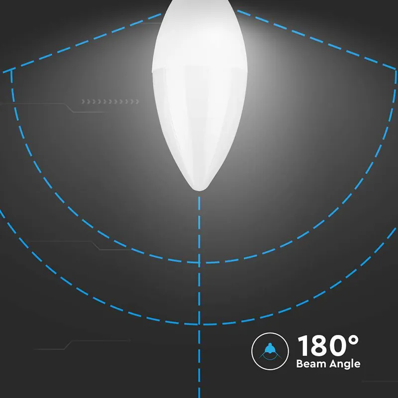 Bec LED E14 4.5W 4500K Alb Neutru