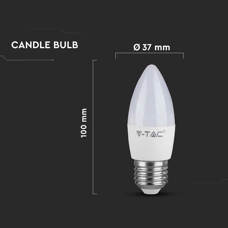 Bec LED E27 4.5W 4500K Alb Neutru