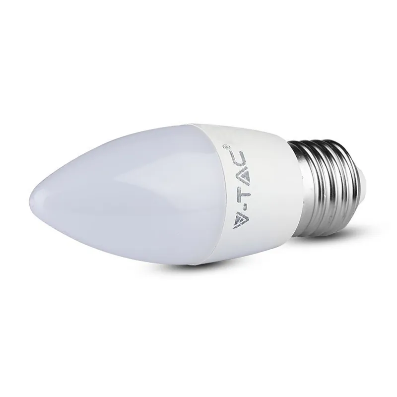 Bec LED E27 4.5W 6500K Alb Rece