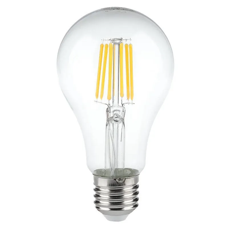 Bec LED A60 E27 10W cu Filament 3000K Alb Cald